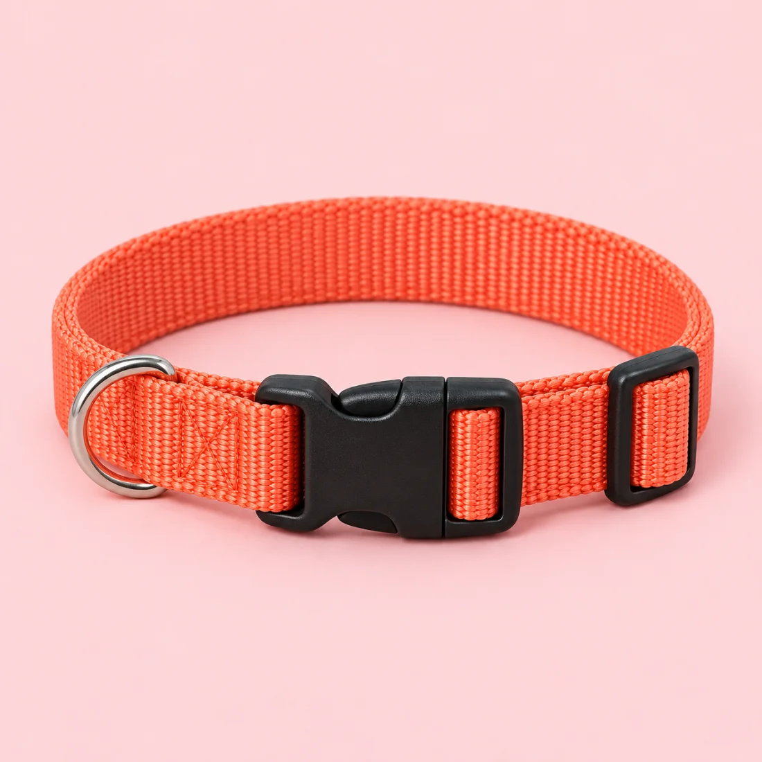 Coral adjustable pet collar
